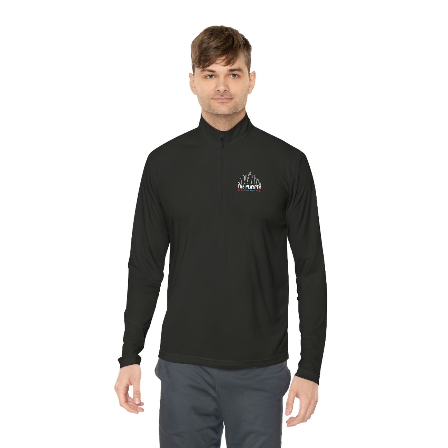 Playpen Quarterzip - Black