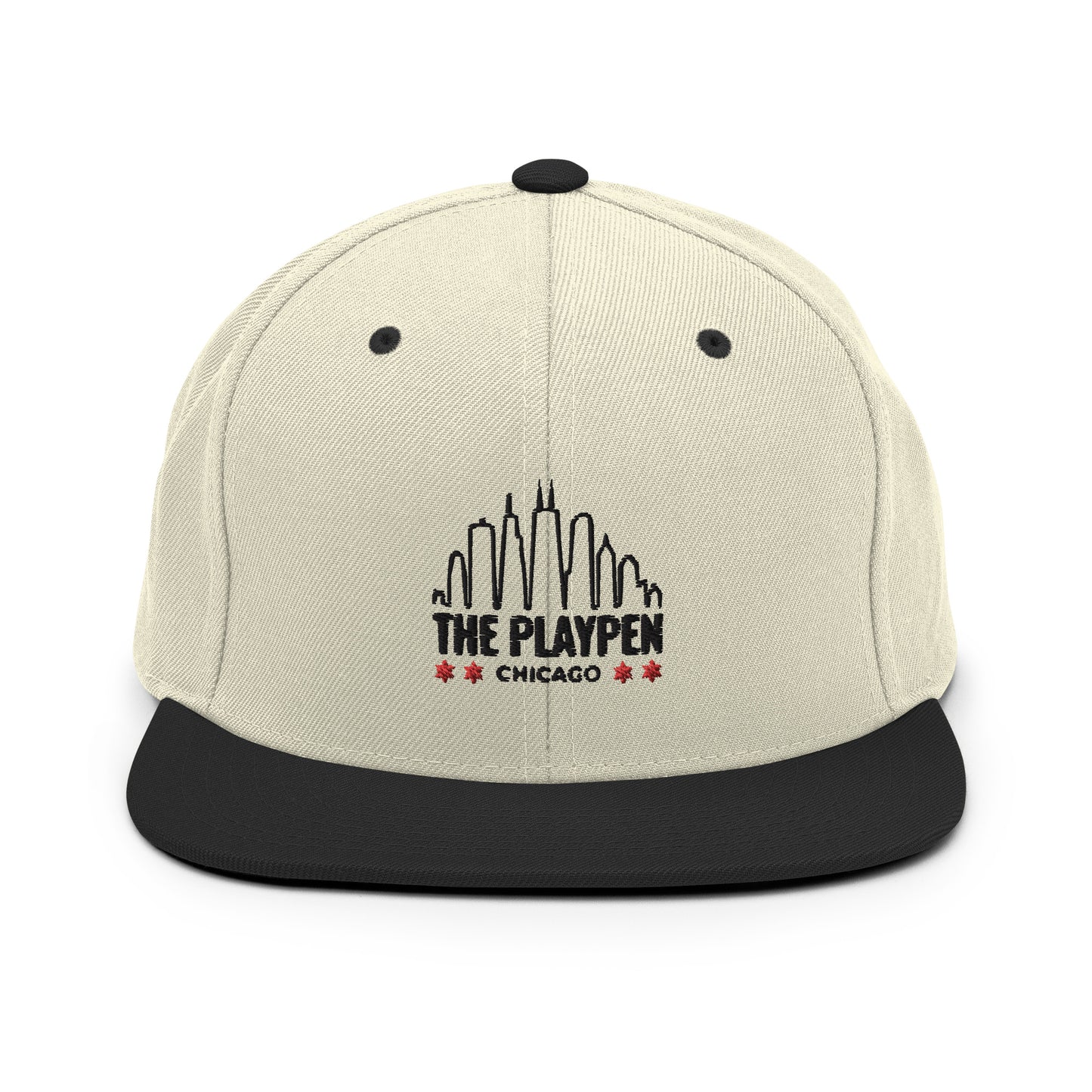 Playpen Snapback - Neutral & Black