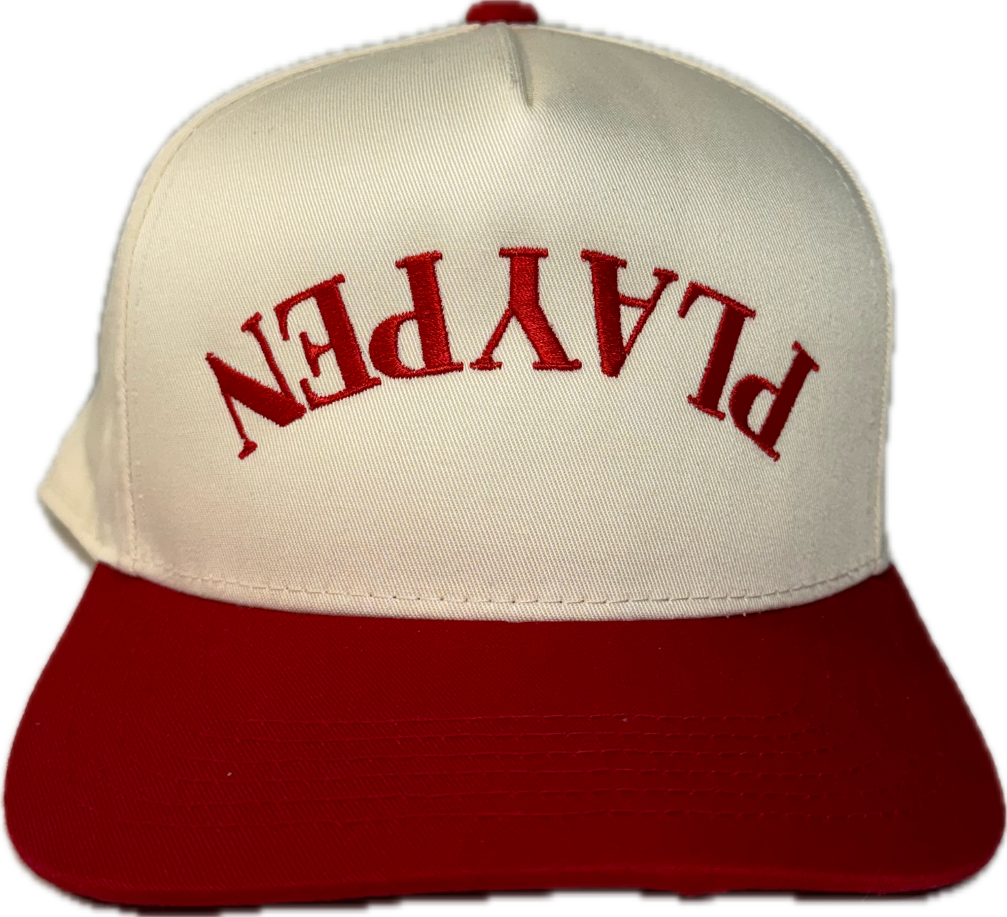 Upside Down Playpen Hat - Red