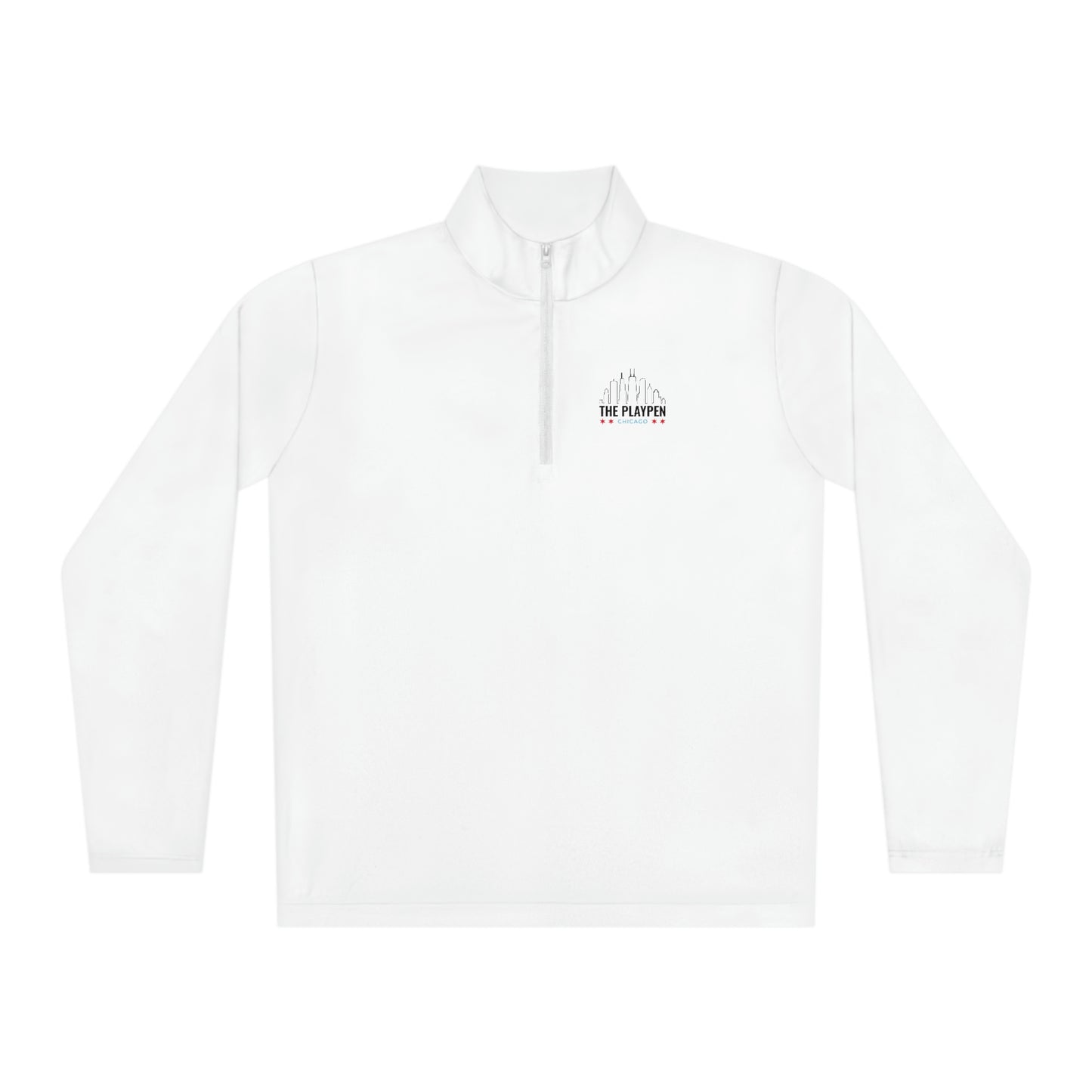 Playpen Quarterzip - White