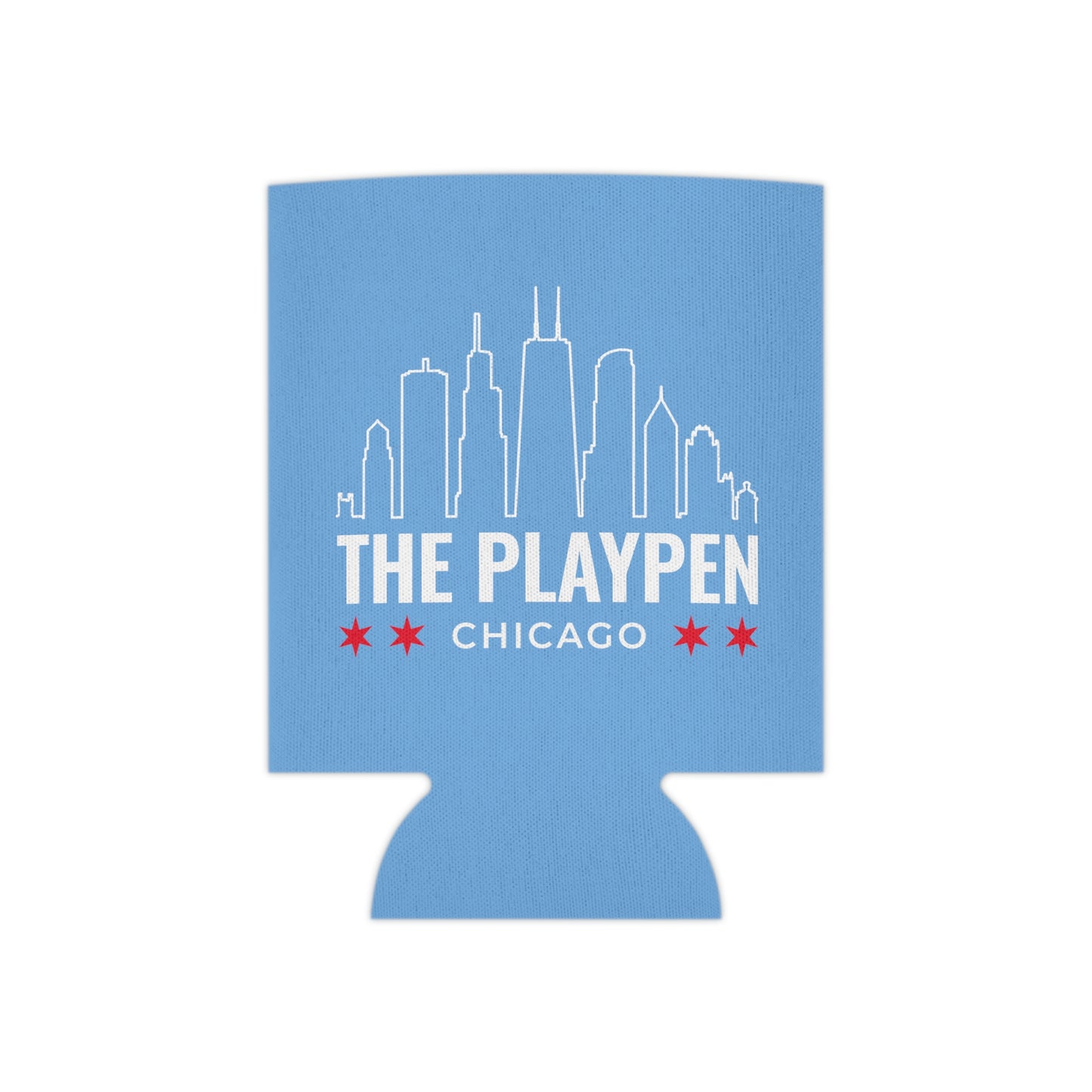 Playpen Koozie - Chicago Blue