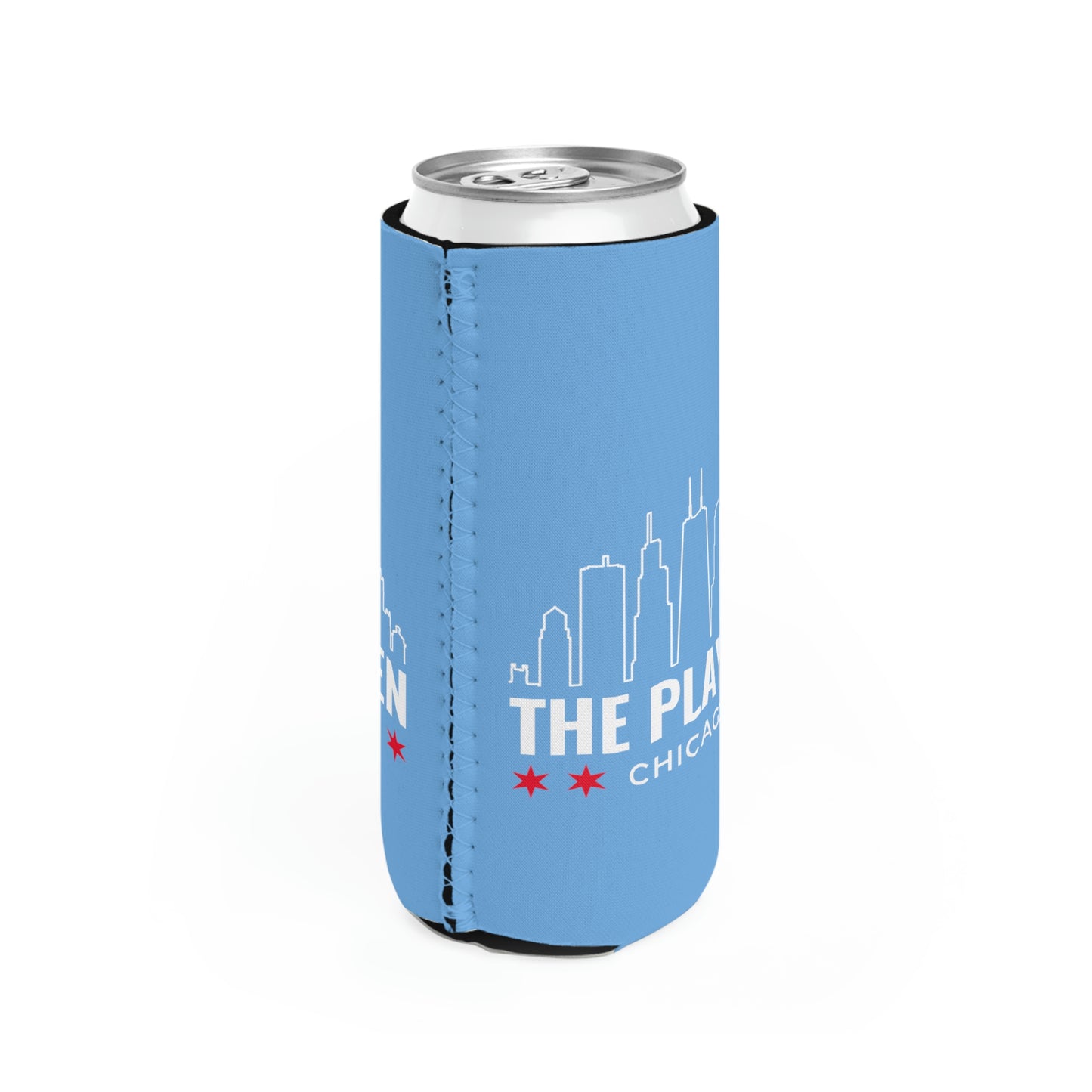 Slim Playpen Koozie - Chicago Blue