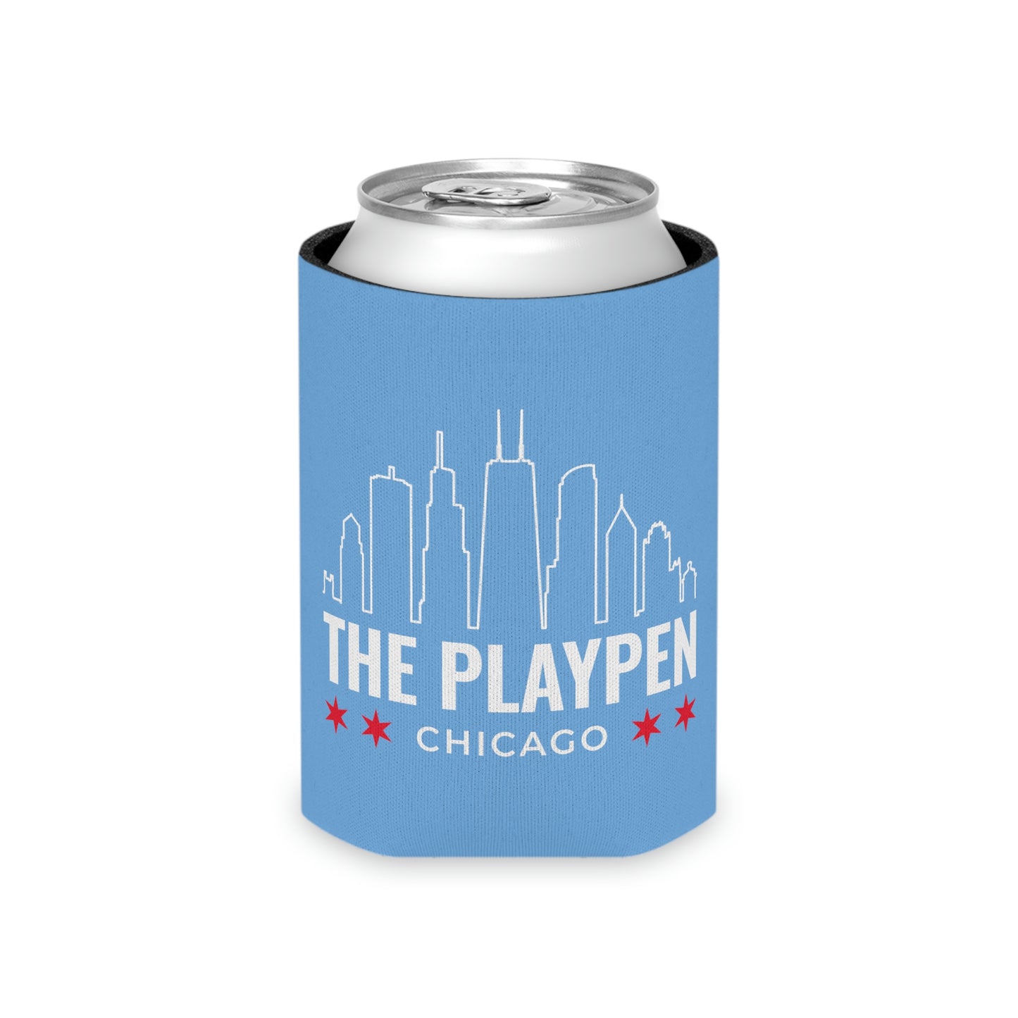 Playpen Koozie - Chicago Blue